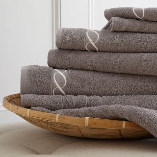 Egyptian Cotton Embroidered Chain 6 piece Towel Set