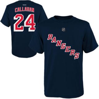 Reebok Ryan Callahan New York Rangers Preschool Name and Number T Shirt   Navy Blue