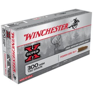 Winchester Super X Power Core 95/5 Rifle Ammo .300 WSM 150 gr. 614291
