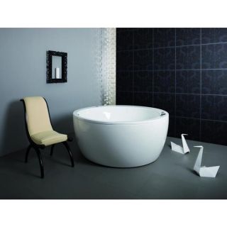 Aquatica Silence Freestanding White Lucite Acrylic Bathtub