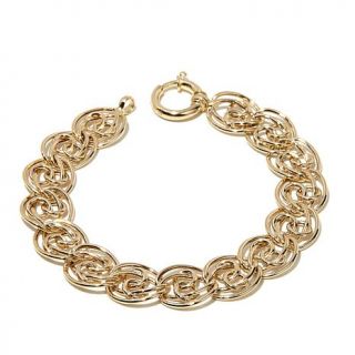 Sevilla Gold™ 14K Multi Circle Link 7 1/4" Bracelet   7909737
