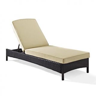 Crosley Palm Harbor Outdoor Wicker Chaise Lounge   7743660