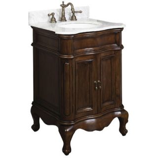 25 Single Traditional Birchwood Veneer Bathroom Vanity Set
