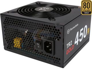 Thermaltake TR2 Gold 500W SLI/CrossFire Ready Continuous Power ATX12V v2.31 / EPS v2.92 80 PLUS GOLD Certified 5 Year Warranty Active PFC Power Supply Haswell Ready PS TR2 0500NPCGUS G
