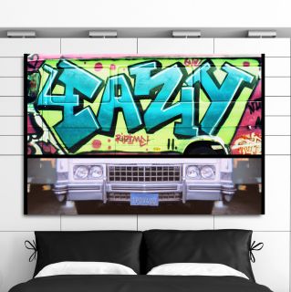 Eazy Rider Graphic Art on Canvas by Fluorescent Palace