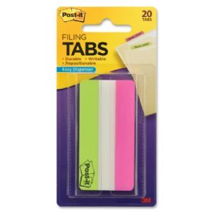 Post it Durable Tabs 686 20LP3IN
