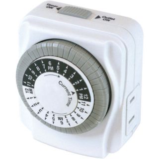 Primewire 1 Outlet Push Pin Timer