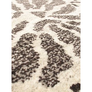 Royal Maroc Hand Knotted Cream Area Rug by Ecarpet Gallery
