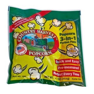 Country Harvest Popcorn Portion Packs for 12 ounce Machine (Case of 24
