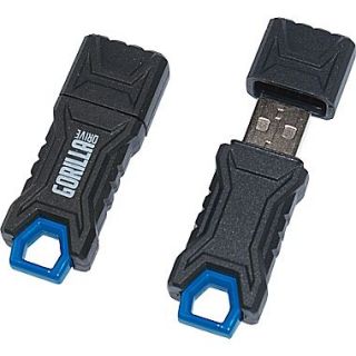 EP Memory GorillaDrive Rugged USB 2.0 Flash Drive, 64GB, 2 Pack