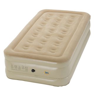 Serta Raised Twin size Airbed with External AC Pump   14178550