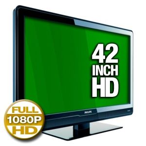 Philips 42PFL3603D/F7 42 LCD Full HDTV Display   1080p, 29,000:1, 5ms, 1920x1080, Internal Speakers, USB, ATSC, NTSC, QAM, S Video, CVBS
