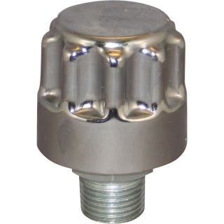 Nortrac Hydraulic Breather Cap — 1/2in. NPT, Chromed Steel  Hydraulic Breather Caps