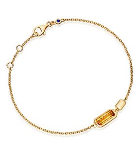 ASTLEY CLARKE   18ct gold vermeil citrine bracelet