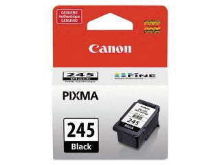 Canon PG 245 Ink Cartridge Standard Yield for Canon PIXMA Series Printers; Black