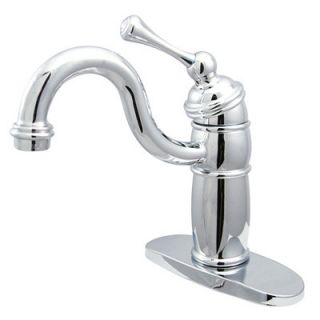 Single Handle Single Hole Bar Faucet with Buckingham Lever Handles by