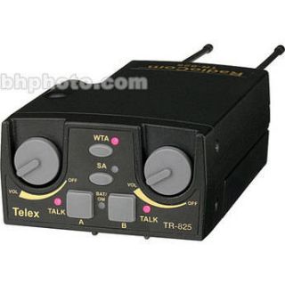 Telex TR 825 2 Channel Binaural UHF Transceiver F.01U.118.313