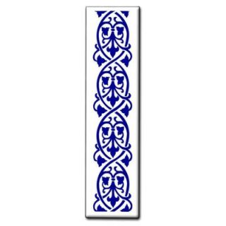 1.5 in. x 6 in. Blue Orleans Spacer 40357