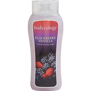 Bodycology Blackberry Vanilla Foaming Body Wash, 16 fl oz