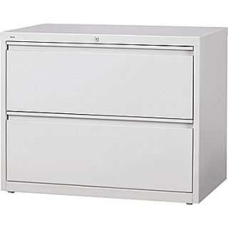 HL8000 Commercial 36 Wide 2 Drawer Lateral File Cabinet, Gray