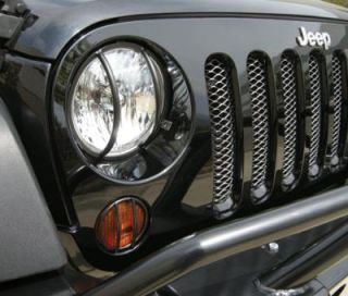 Rampage   Euro Light Guard set   Fits 2007 to 2016 Wrangler, Rubicon and Unlimited
