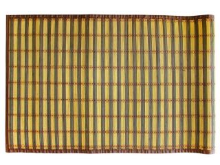 Model# BM2460 ; Brand: Textiles Plus ; Textiles Plus 100 Percent 24 Inch by 60 Inch Natural Bamboo Floor Mat/Runner ; Product UPC: 876563003624