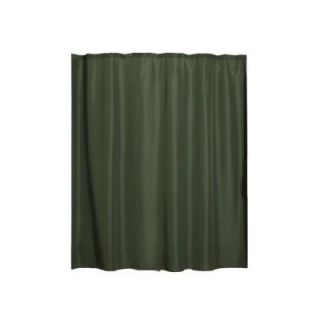 Aulaea Infinity Collection 72 in. Shower Curtain Liner in Emerald ICEMELO