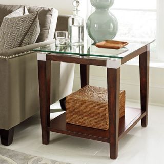 Solitaire End Table by Hammary