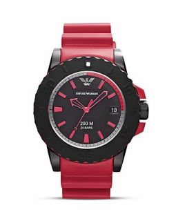 Emporio Armani Red Sport Watch, 46mm