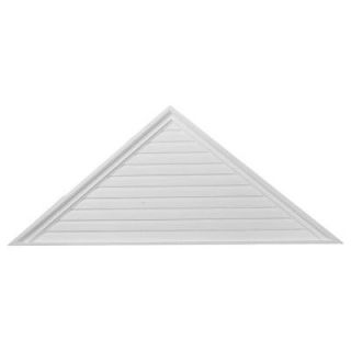 Ekena Millwork 2 1/8 in. x 72 in. x 18 in. Functional Pitch Triangle Gable Vent GVTR72X18F