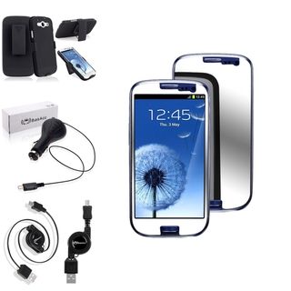 BasAcc Case/ Screen Protector/ Charger for Samsung© Galaxy S3