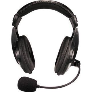 Nady QHM 100 Closed Back Stereo Headphones with Boom Mic QHM 100