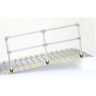 Roll A Ramp 4040 10 10 ft. Aluminum Handrail Kit