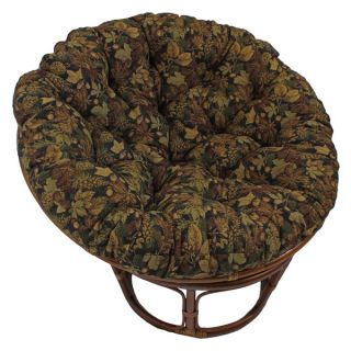 Blazing Needles Floral Collection 48 inch Tapestry Papasan Cushion