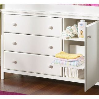 South Shore Cotton Candy 3 Drawer Changing Dresser