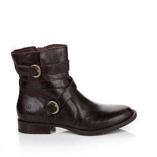 Born® "McMillan" Leather Belted Ankle Bootie   7786565