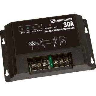 Strongway Digital Solar Charge Controller — 450 Watt/30 Amp Capacity  Charge Controllers