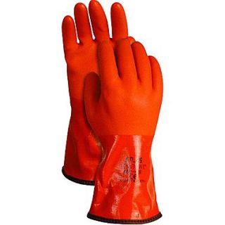 Showa Best Glove Disposal Istant PVC Fully Coated Double Di Dz6 Gloves, Size 10