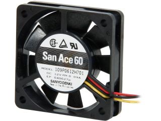 1ST PC CORP. 109P0612H701 60 x 60 x 15mm San Ace 60 x 15mm cooling fan