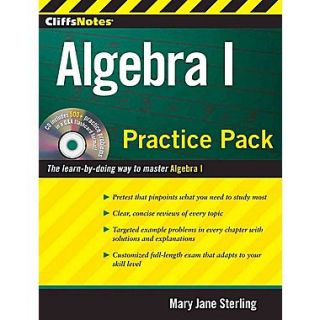 CliffsNotes Algebra I Practice Pack Mary Jane Sterling Paperback
