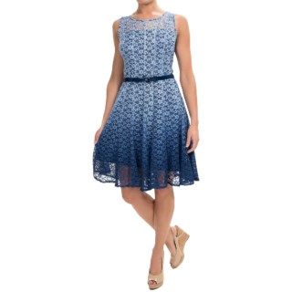 Chetta B Hombre Lace Fit & Flare Dress (For Women) 49