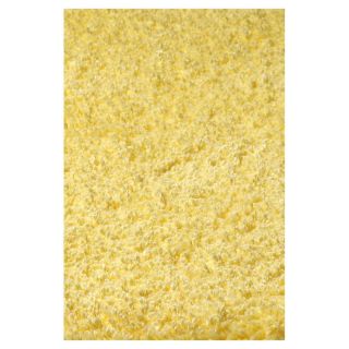 KAS Rugs Sofia Shag Yellow Rectangular Indoor Shag Area Rug (Common: 8 x 10; Actual: 90 in W x 102 in L x 0 ft Dia)