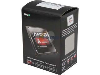AMD A10 6790K Richland 4.0 GHz (4.3GHz Turbo) Socket FM2 100W Quad Core Desktop Processor – Black Edition AMD Radeon HD 8670D