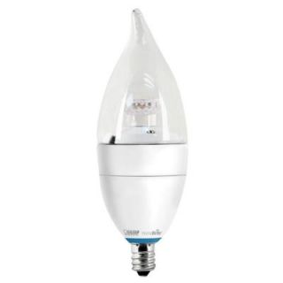 Feit Electric 40W Equivalent Soft White B10 Candelabra Dimmable HomeBrite Bluetooth Smart LED Light Bulb CFC/300/LED/HBR
