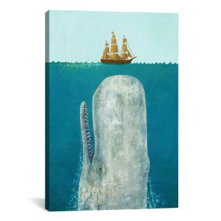 iCanvas The Whale by Terry Fan Graphic Art on Gallery Wrapped Canvas