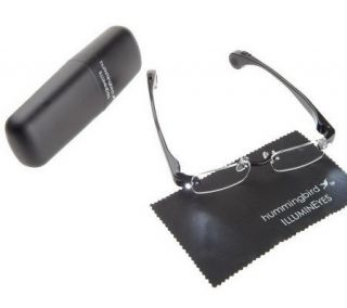 Lighted 3.0 Reading Glasses with Case by Lori Greiner —