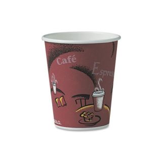 Company Bistro Design Hot Drink Cups, 10 Oz., 300/Carton