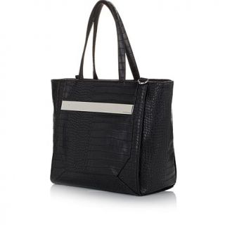 BCBGeneration City Girl Croco Embossed Tote Bag   7898301
