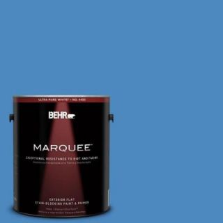 BEHR MARQUEE 1 gal. #P520 5 Boat House Flat Exterior Paint 445401