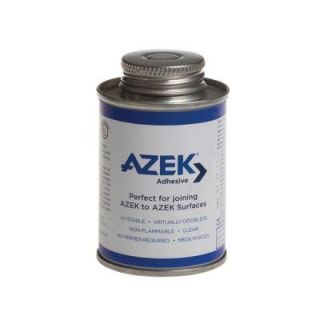 AZEK Trim 4 oz. White Adhesive ARAD0004OZ